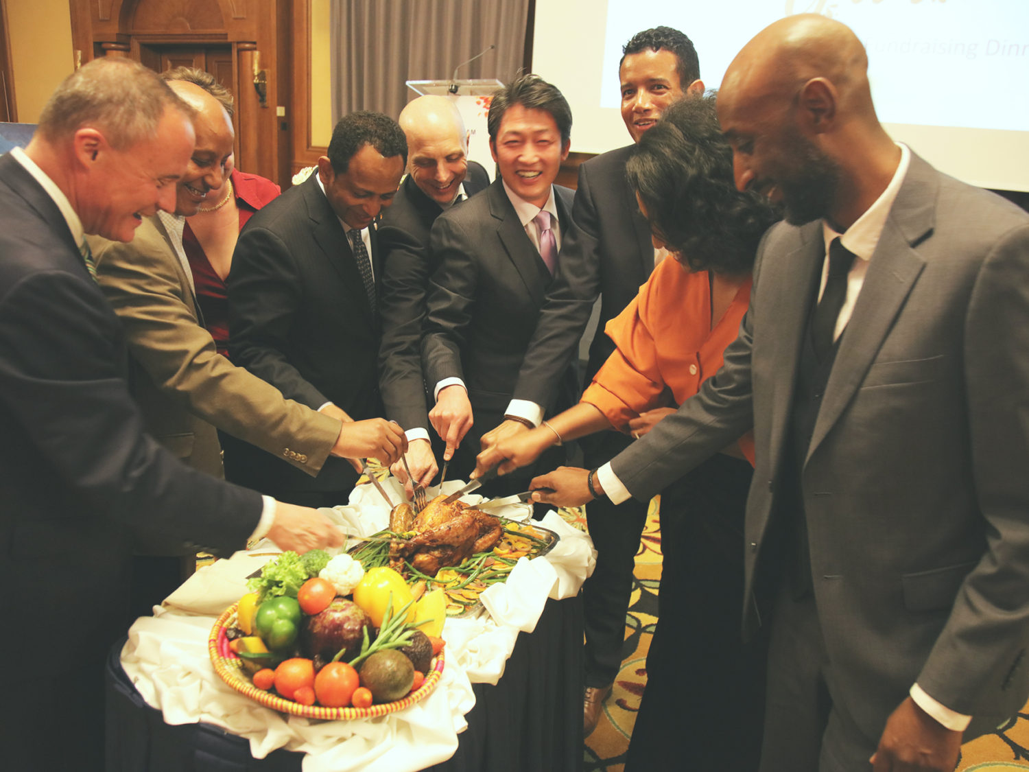 Am Cham thanksgiving dinner